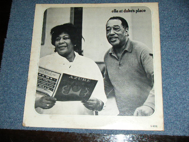 画像: ELLA FITZGERALD & DUKE ELLINGTON - ELLA AT DUKE'S PLACE /  1966 US ORIGINAL MONO Used  LP 
