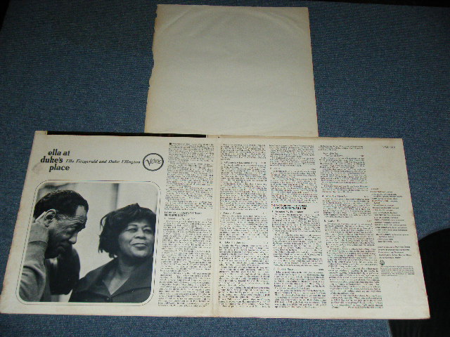 画像: ELLA FITZGERALD & DUKE ELLINGTON - ELLA AT DUKE'S PLACE /  1966 US ORIGINAL MONO Used  LP 