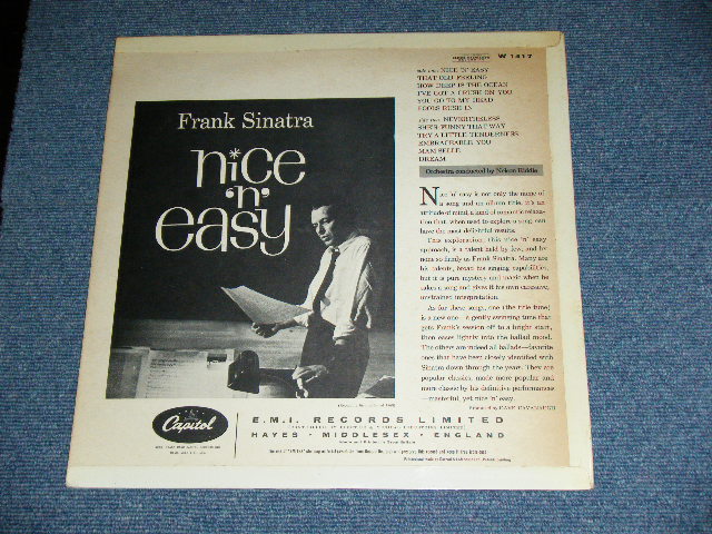 画像: FRANK SINATRA - NICE 'N' EASY  / 1961 UK ORIGINAL MONO Used LP 