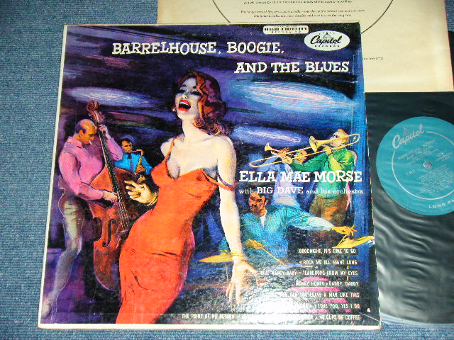 画像1: ELLA MAE MORSE - BARRELHOUSE, BOOGIE, AND THE BLUES  / 1955 US ORIGINAL  "TURQUOISE Label" MONO Used LP 