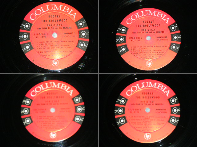 画像: DORIS DAY - HOORAY FOR HOLLYWOOD ( Ex++/Ex+++ ) / 1959 US ORIGINAL 6 EYES Label Mono Used 2-LP