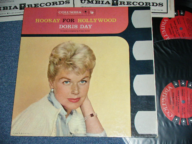 画像1: DORIS DAY - HOORAY FOR HOLLYWOOD ( Ex++/Ex+++ ) / 1959 US ORIGINAL 6 EYES Label Mono Used 2-LP