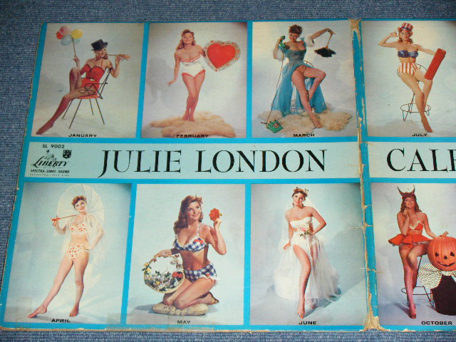 画像: JULIE LONDON - CALENDAR GIRL ( VG++/VG++ ) / 1956 US ORIGINAL MONO MARLOON  LABEL Used LP