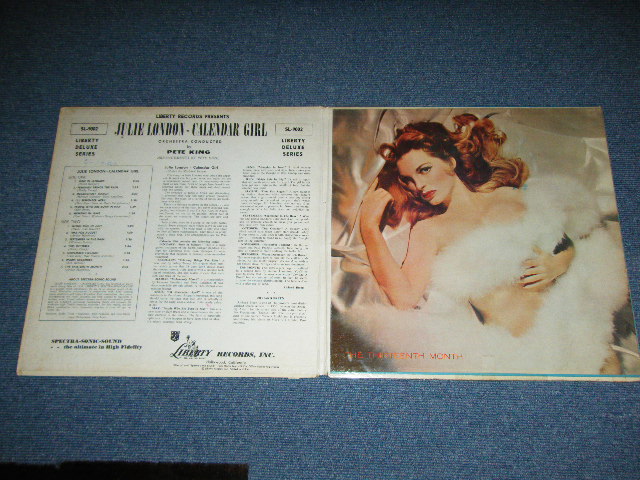 画像: JULIE LONDON - CALENDAR GIRL ( VG++/VG++ ) / 1956 US ORIGINAL MONO MARLOON  LABEL Used LP