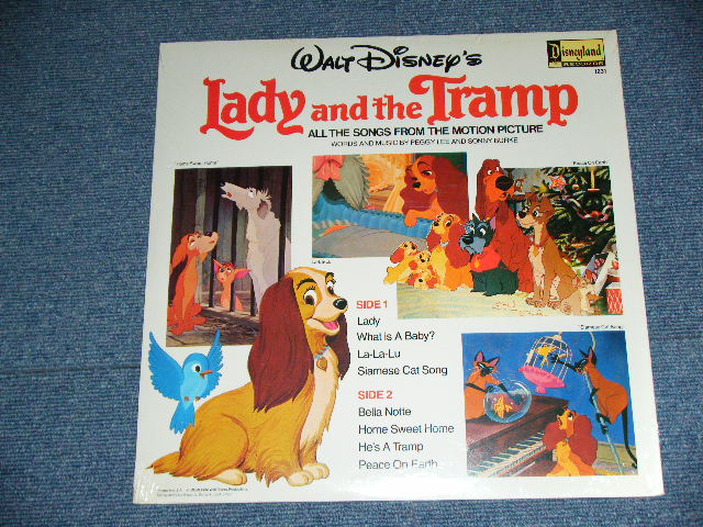 画像: ost DISNEY - LADY & THE TRAMP / 1979 US ORIGINAL Brand New Sealed LP  