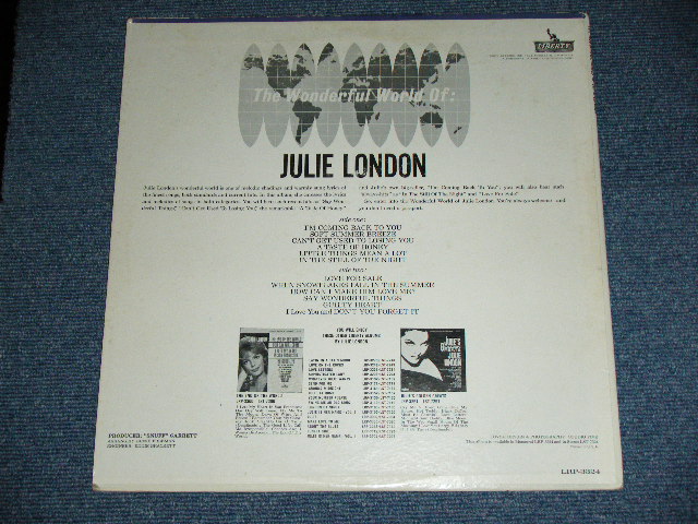 画像: JULIE LONDON - THE WONDERFUL WORLD OF ( Ex/Ex ) / 1963 US ORIGINAL MONO Used  LP