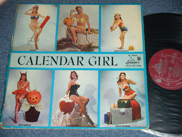 画像1: JULIE LONDON - CALENDAR GIRL ( VG++/VG++ ) / 1956 US ORIGINAL MONO MARLOON  LABEL Used LP