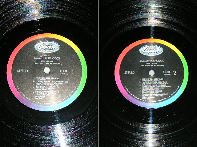 画像: JUNE CHRISTY - SOLMETHING COOL ( Ex+++/MINT-  ) / 1960's US AMERICA "2nd Press 'OPENED EYES' Cvr" STEREO Used LP 