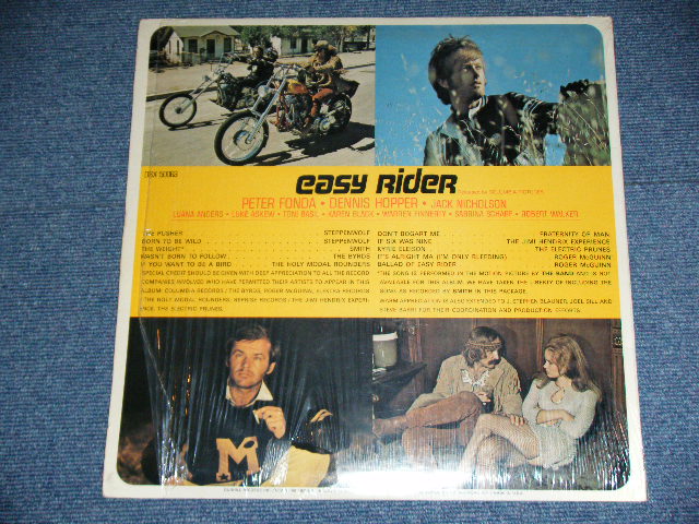 画像: ost v.a. ( STEPPENWOLF,JIMI HENDRIX,THE BYRDS, etc... ) - EASY RIDER  / 1969  US ORIGINAL  Used LP 