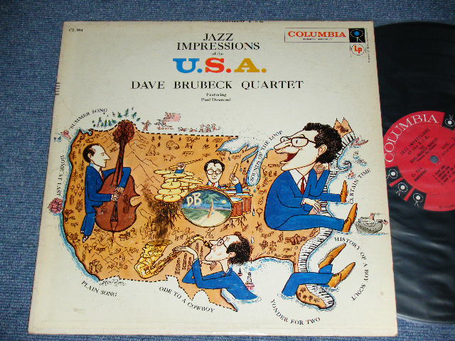 画像1: DAVE BRUBECK QUARTET - JAZZ IMPRESSIONS OF THE USA  ( 6 EYES Label ) / 1957 US ORIGINAL MONO Used   LP 