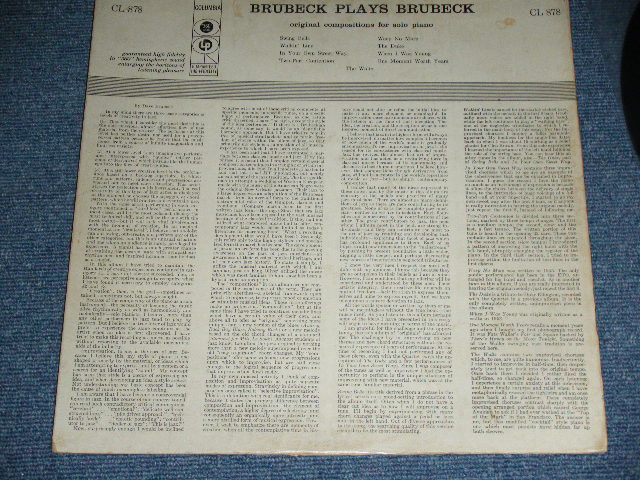 画像: DAVE BRUBECK QUARTET -  PLAYS BRUBECK  ( 6 EYES Label ) / 1956 US ORIGINAL MONO Used LP 