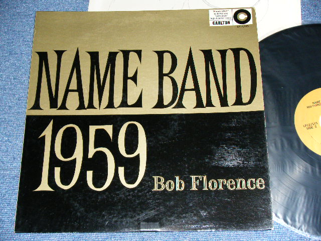 画像1: BOB FLORENCE  - NAME BAND 1959  / 1959 US ORIGINAL MONO Used  LP 