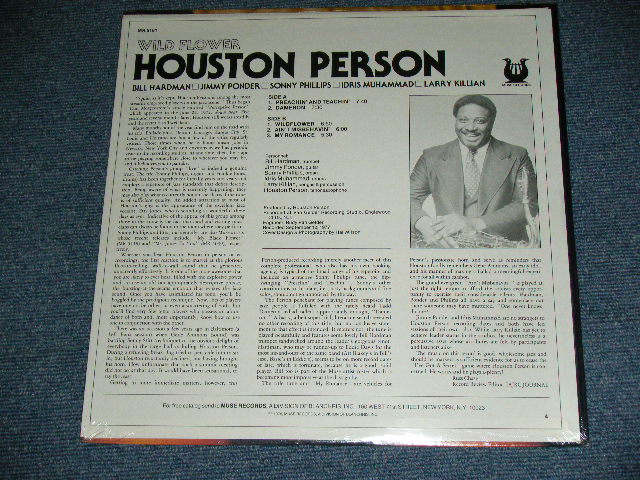 画像: HOUSTON PERSON - WILD FLOWERS / 1978 US ORIGINAL Brand New SEALED LP 