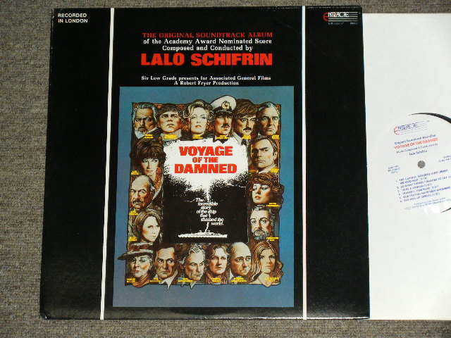 画像1: V.A. OST ( by LALO SCHIFRIN  ) - VOYAGE OF THE DAMNED / 1977 US ORIGINAL Used LP