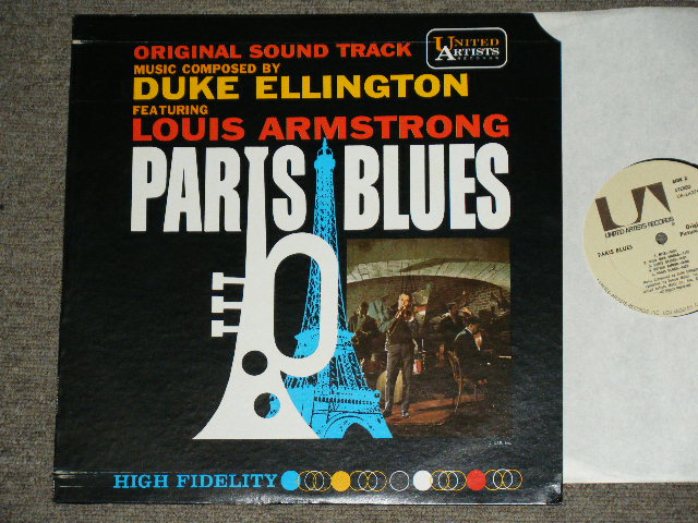 画像1: ost DUKE ELLINGTON & LOUIS ARMSTRONG - PARIS BLUES  / 1970's  US REISSUE Used LP