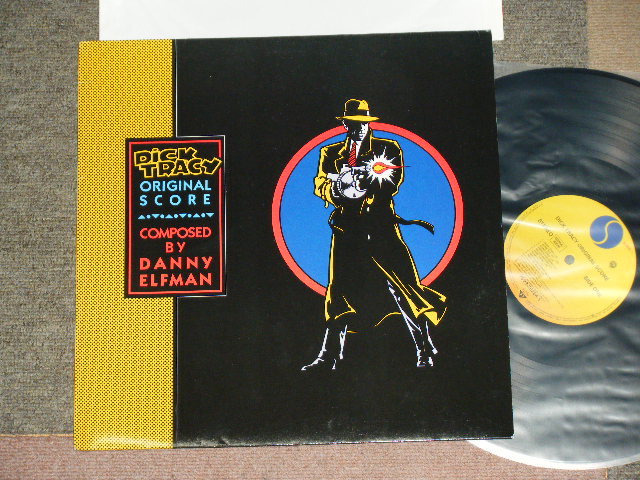 画像1: ost score : DANNY ELFMAN - DICK TRACY / 1990 GERMAN ORIGINAL Used  LP 
