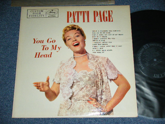 画像1: PATTI  PAGE - YOU GO TO MY HEAD (Ex++/Ex+ ) / 1955 US ORIGINAL MONO Used LP 
