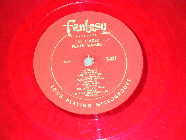画像: CAL TJADER -  TJADER PLAYS MAMBO / 1956 US ORIGINAL RED Vinyl MONO Used LP  