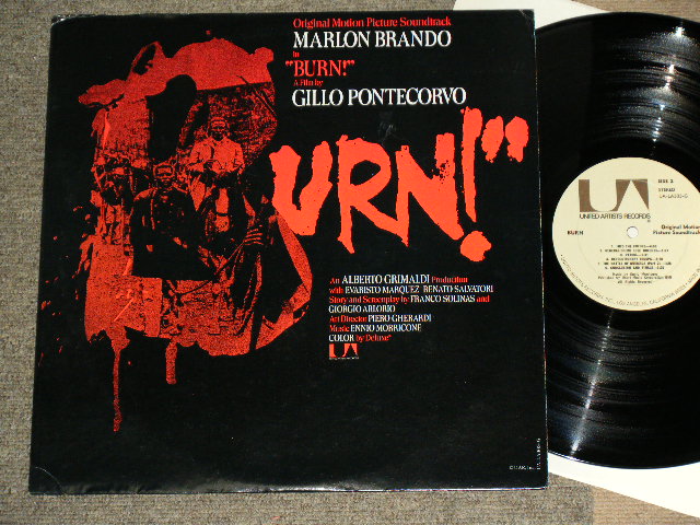 画像1: ost ENNIO MORRICONE - BURN ( Ex++/MINT- ) /1970 US ORIGINAL Used LP