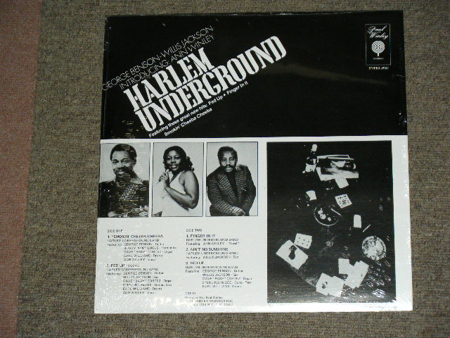 画像: HARLEM UNDERGROUND (With GEORGE EBNSON Others....) - HARLEM UNDERGROUND ( SOME KILLER  FUNKY TUNES!!! RARE GROOVE !!! ) / US REISSUE  Brand New SEALED LP Found Dead Stock 