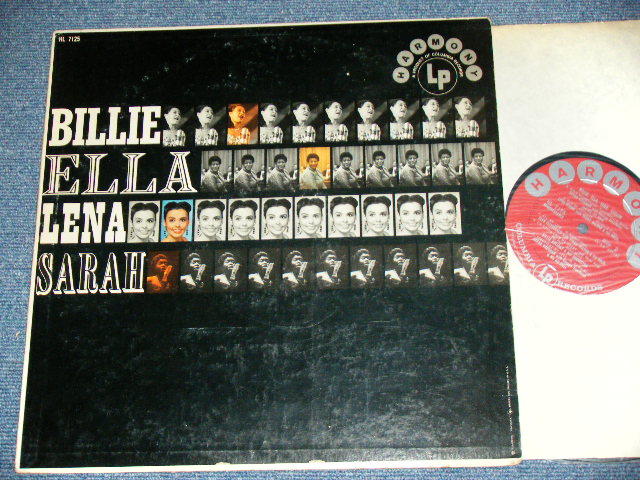 画像1: BILLIE HOLIDAY, ELLA FITZGERALD, LENA HORNE, SARAH VAUGHAN & TEDDY WILSON - BILLIE, ELLA, LENA, SARAH ( Ex/Ex++ ) / 1958 US AMERICA ORIGINAL MONO  Used LP