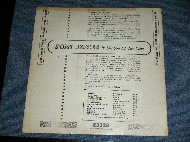 画像: JONI JAMES - SINGS IN THE STILL OF THE NIGHT (Ex/Ex+ TapeSeam) / 1956 US AMERICA ORIGINAL 1st Press "YELLOW LABEL" MONO Used LP