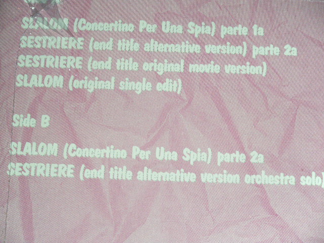 画像: OST ENNIO MORRICONE  -  SCALOM   / 2000 ITALY 180 gram Heavy Weight Brand New SEALED LP Found Dead Stock 