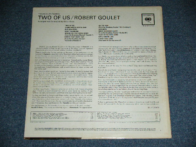 画像: ROBERT GOULET - TWO OF US  / 1962 US AMERICA ORIGINAL 2 EYE'S LABEL MONO Used LP 