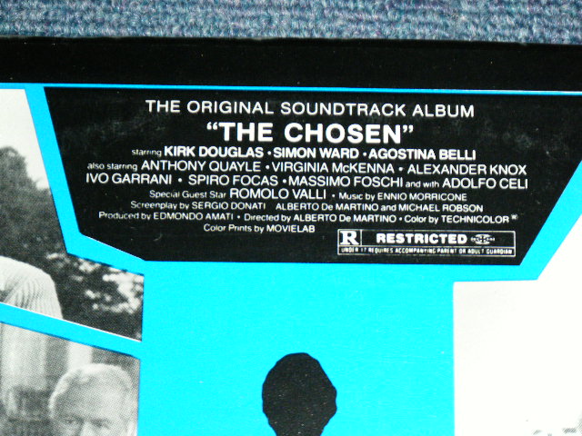 画像: OST ENNIO MORRICONE  -  THE CHOSEN  / 1980 US AMERICA ORIGINAL Brand New SEALED LP Found Dead Stock 