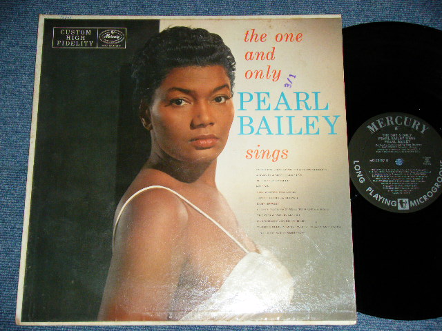 画像1: PEARL BAILEY - THE ONE AND ONLY PEARL BAILEY SINGS ( Ex,Ex- / Ex B-2&3 :POOR ) )  / 1956 US AMERICA ORIGINAL MONO Used LP