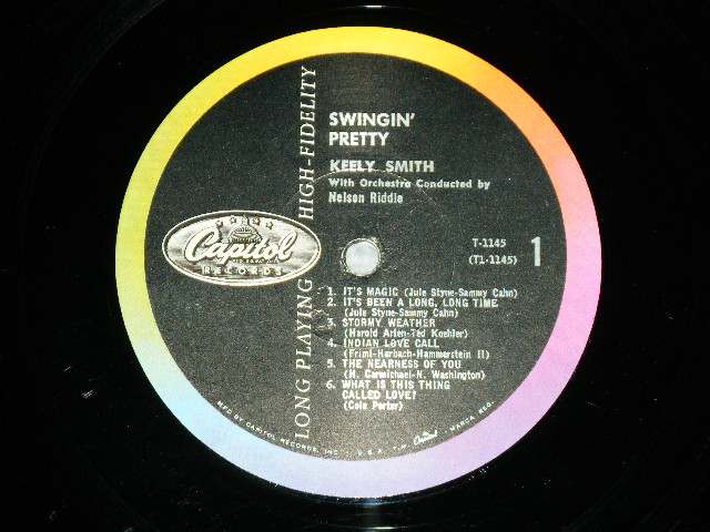 画像: KEELY SMITH - SWINGIN' PRETTY ( Ex++,Ex- / Ex++ )  / 1959 US ORIGINAL Mono LP 