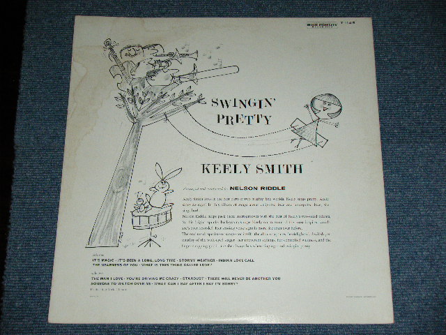 画像: KEELY SMITH - SWINGIN' PRETTY ( Ex++,Ex- / Ex++ )  / 1959 US ORIGINAL Mono LP 