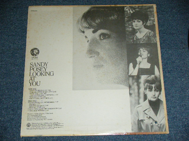 画像: SANDY POSEY - LOOKING AT YOU ( Ex+/MINT-, BB HOLE ) / 1968 US ORIGINAL STEREO  LP  