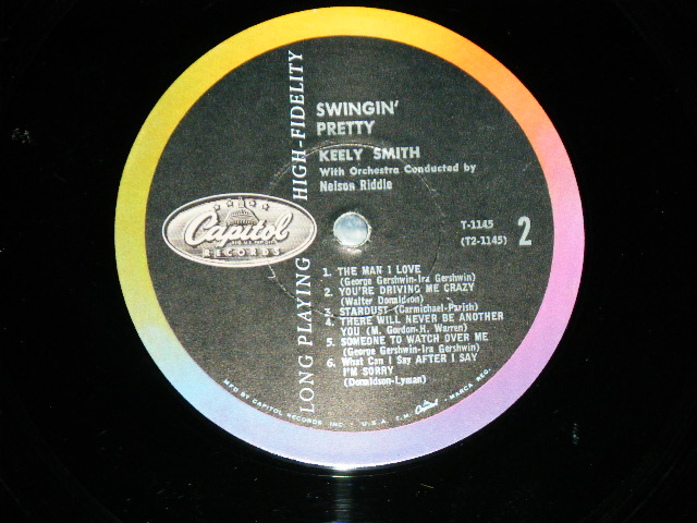 画像: KEELY SMITH - SWINGIN' PRETTY ( Ex++,Ex- / Ex++ )  / 1959 US ORIGINAL Mono LP 