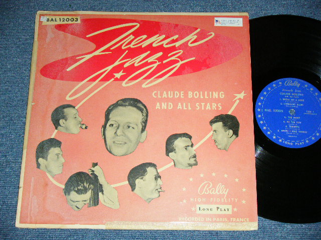 画像1: CLAUDE BOLLING - FRENCH JAZZ ( DIXIE LAND STYLE FRENCH JAZZ )  / 1956 US AMERICA ORIGINAL Used LP  