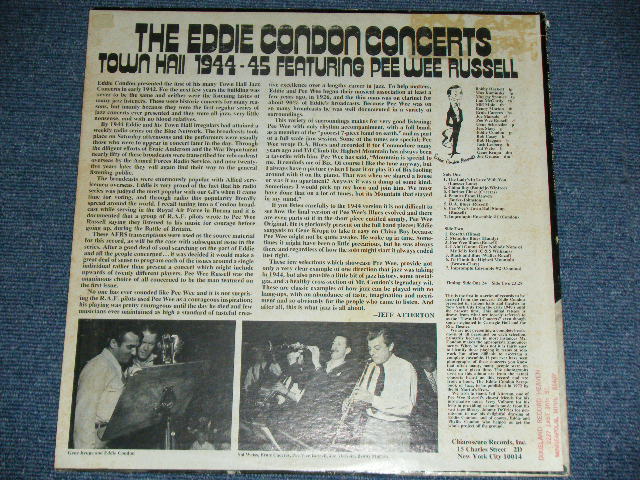 画像: EDDIE CONDON - THE EDDIE CONDON CONCERTS 1944-45 / 1972 US AMERICA ORIGINAL Used LP  