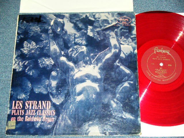画像1: LES STRAND - PLAYS JAZZ CLASSICS  (ORGAN JAZZ )  / 1957 US ORIGINAL RARE!!!! "RED WAX Vinyl"  MONO  Used LP  