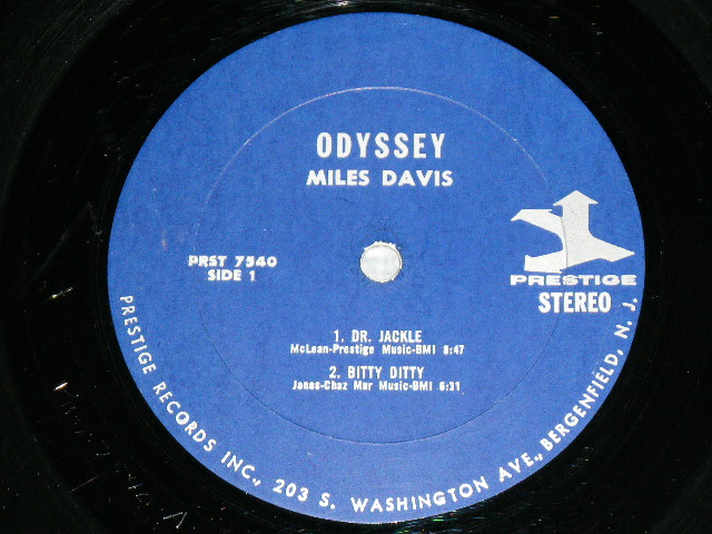 画像: MILES DAVIS - ODYSSEY! / 1968 US AMERICA "Reissue of 7034" Used LP 