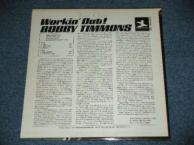 画像: BOBBY TIMMONS with JOHNNY LYTLE - WORKIN' OUT / 1966 US AMERICA ORIGINAL  STEREO Used LP  