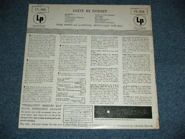 画像: JIMMY DORSEY - DIXIE BY DORSEY  / 1955 US ORIGINAL 2nd Press  BLACK 6 EYES  Label MONO Used LP 
