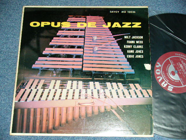 画像1: v.a. ( FRANK WESS, MILT JACKSON, HANK JONES, EDDIE JONES, KENNY CLARKE ) - OPUS DE JAZZ ( Ex/Ex+++ ) / 1955 US ORIGINAL Mono LP  