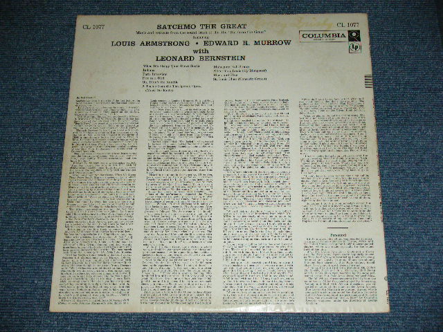 画像: LOUIS ARMSTRONG - SATCHMO THE GREAT ( Ex+/Ex+++ )  / 1957 US ORIGINAL " 6 EYES LABEL" MONO Used LP  