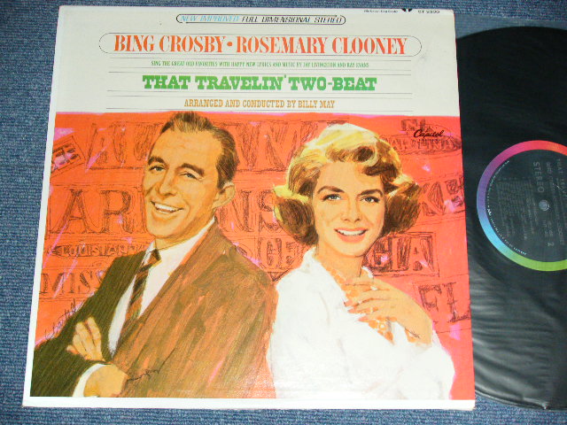 画像1: BING CROSBY & ROSEMARY CLOONEY - THAT TRAVELIN' TWO-BEAT ( Ex+++/Ex+++  ) / 1965 US AMERICA ORIGINAL STEREO  Used LP