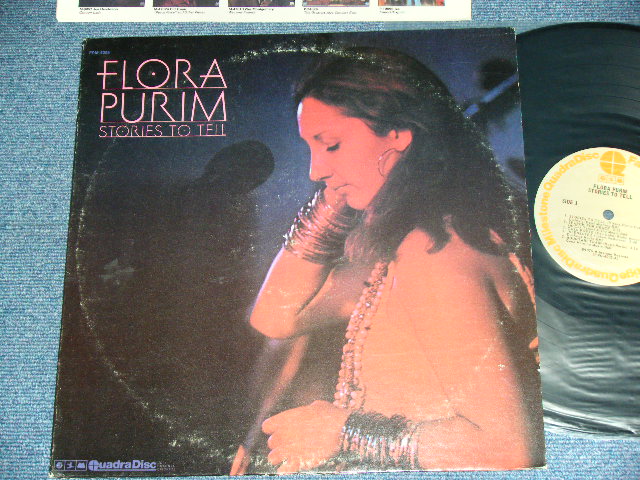 画像1: FLORA PURIM - STORIES TO TELL ( QUADRA DISC / 4 Channel Disc ) / 1974 US AMERICA ORIGINAL Used LP