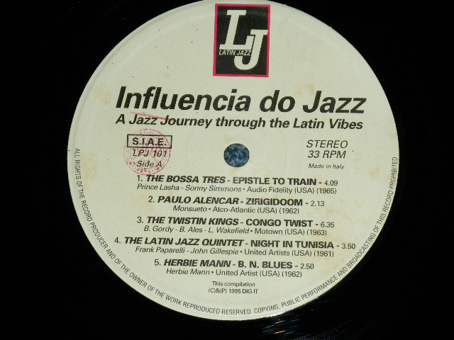 画像: V.A. OMNIBUS - INFLUENCE DO JAZZ : A JAZZ JOURNEY THROUGH THE LATIN VIBES  /  1995 ITALY  Used LP 