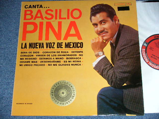 画像1: BASILIO PINA ( MEXICAN POP SINGER ) - LA NUEVA VOZ DE MEXICO / 1970's US AMERICA ORIGINAL Used LP