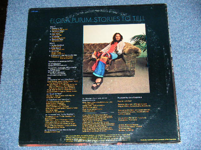 画像: FLORA PURIM - STORIES TO TELL ( QUADRA DISC / 4 Channel Disc ) / 1974 US AMERICA ORIGINAL Used LP