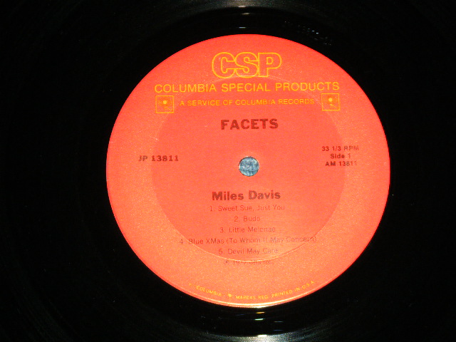 画像: MILES DAVIS - FACETS / 1977 US AMERICA "RECORD CLUBE Released"  Used LP 