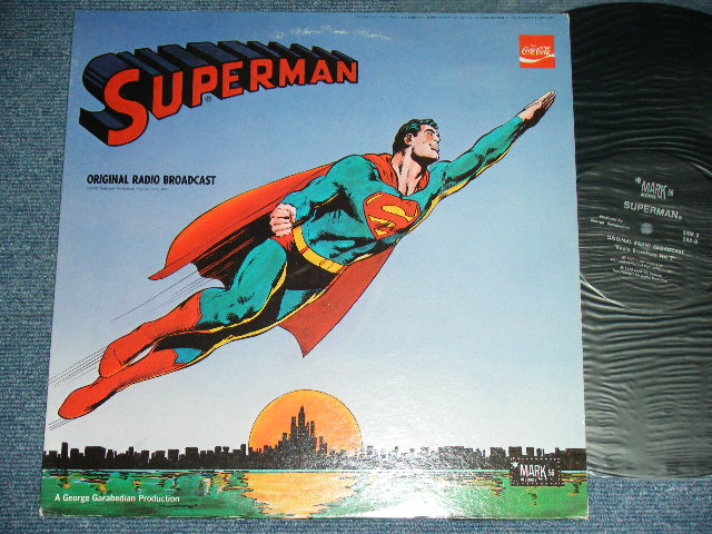 画像1: ORIGINAL RADIO BROADWAY CAST : COCA-COLA PRESENTS - SUPERMAN / 1973 US AMERICA  ORIGINAL   Used LP 