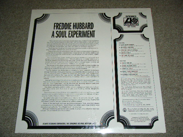 画像: FREDDIE HUBBARD - A SOUL EXPERIMENT /  US AMERICA Reissue Brand New Sealed LP